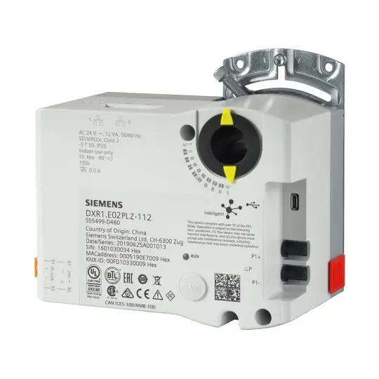 Siemens DXR1.E02PLZ-112 - Desigo Kompakt Oda Kontrol Cihazı (BACnet/IP)