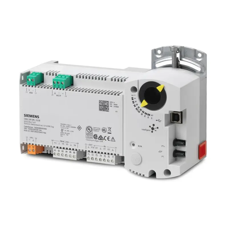 Siemens DXR2.M10PLX-102B - Desigo Kompakt Oda Kontrol Cihazı (BACnet/MSTP) - 1