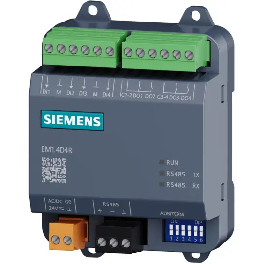 Siemens EM1.4D4R - Desigo Modbus I/O Modülü