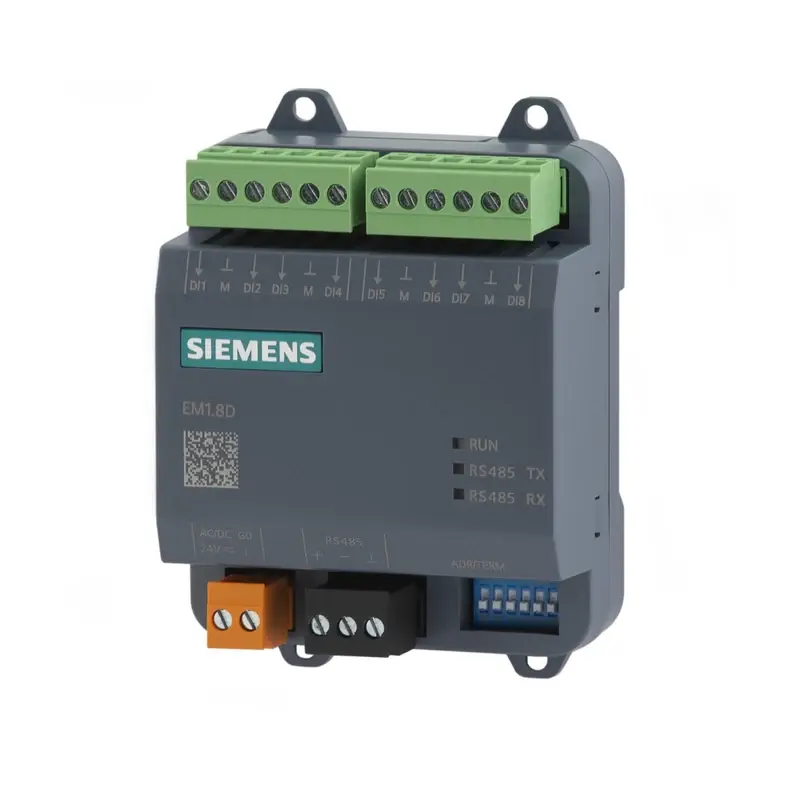 Siemens EM1.8D - Modbus RTU Genişleme Modülü (8 Dijital Giriş) - 1