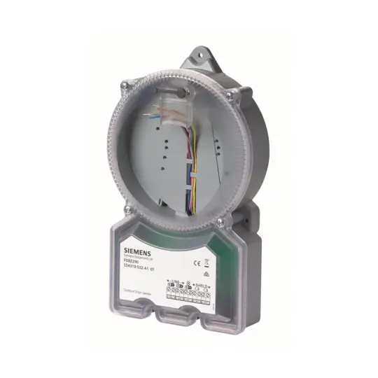 Siemens FDBZ296 - Körleme plakası
