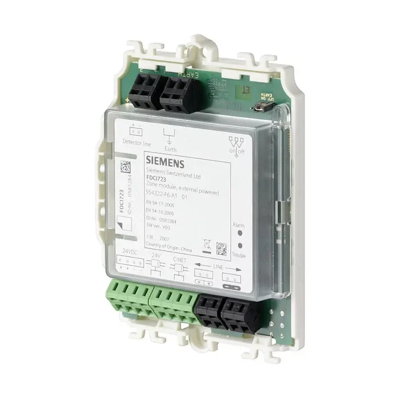 Siemens FDCI723 - Bölge modülü, harici güçle çalışır - 1