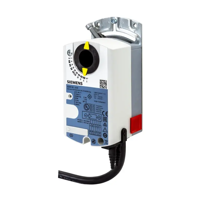 Siemens GDB181.1E/3 - VAV Kompakt Kontrol Cihazı (24V, 5Nm, 0-10V) - 1