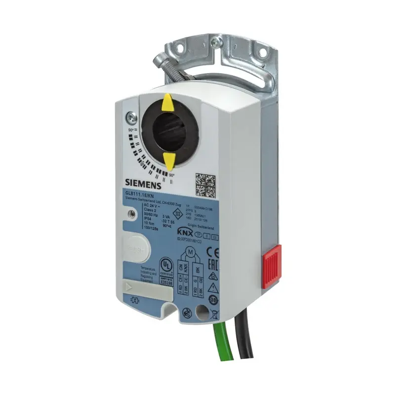 Siemens GLB111.1E/KN - Döner hava damper motorları 10 Nm, yay geri dönüşsüz - 1