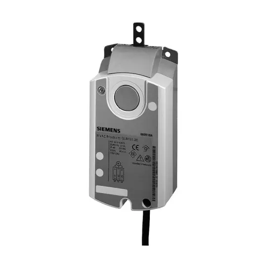 Siemens GLB131.2E - Hava Damper Motoru (24V, 250Nm, Yay Geri Dönüşlü)