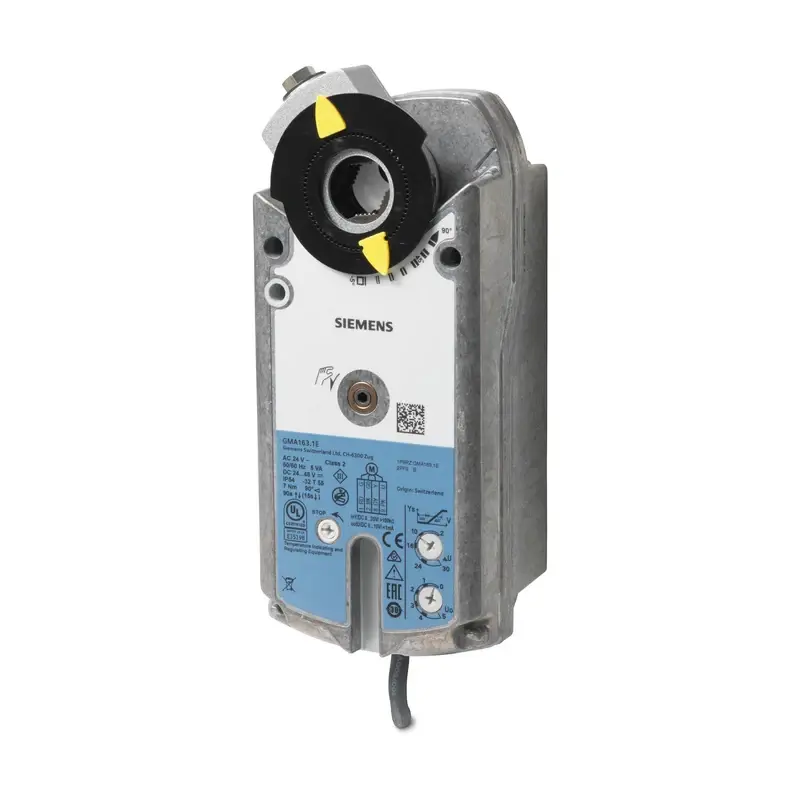 Siemens GMA163.1E - Hava Damper Motoru (24V, 7Nm, Yay Geri Dönüşlü) - 1