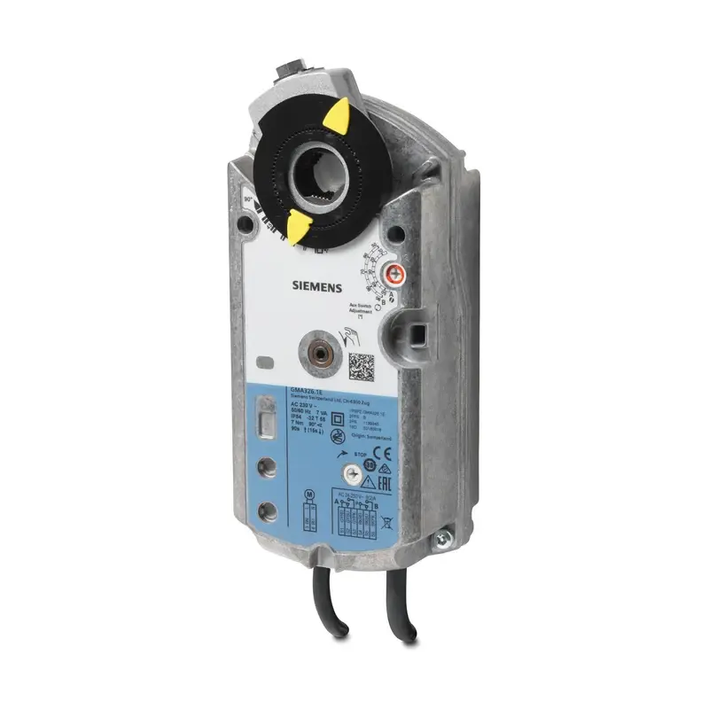 Siemens GMA326.1E - Hava Damper Motoru (230V, 7Nm, Yay Geri Dönüşlü) - 1