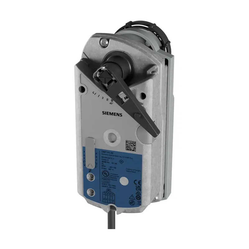 Siemens GNP191.9E - Hava Damper Motoru (24V, 6Nm, Yay Geri Dönüşlü) - 1