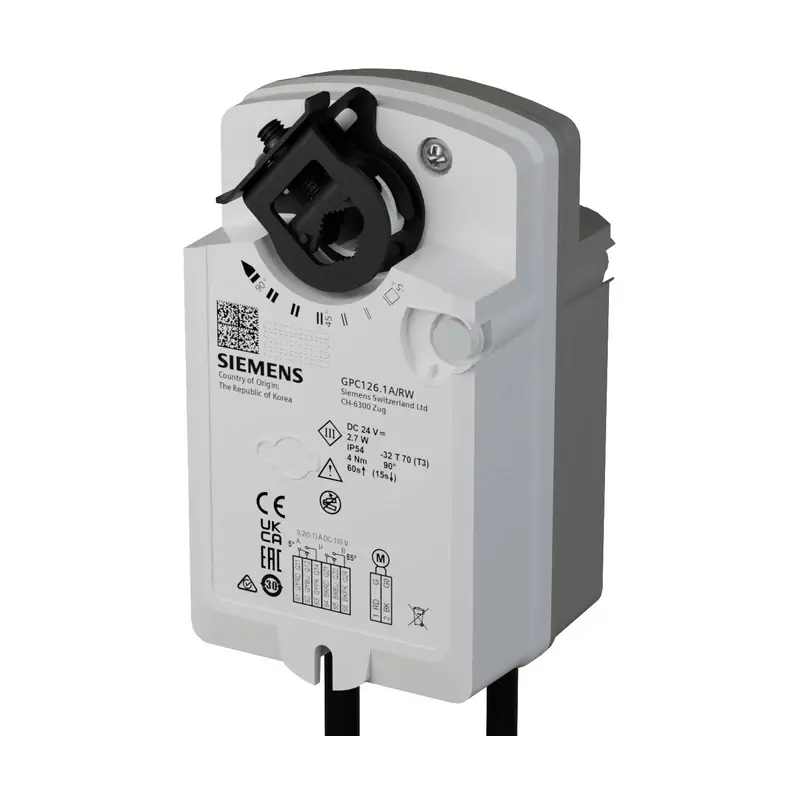 Siemens GPC126.1A/RW - Demiryolu araçları için hava damper motorları - 1