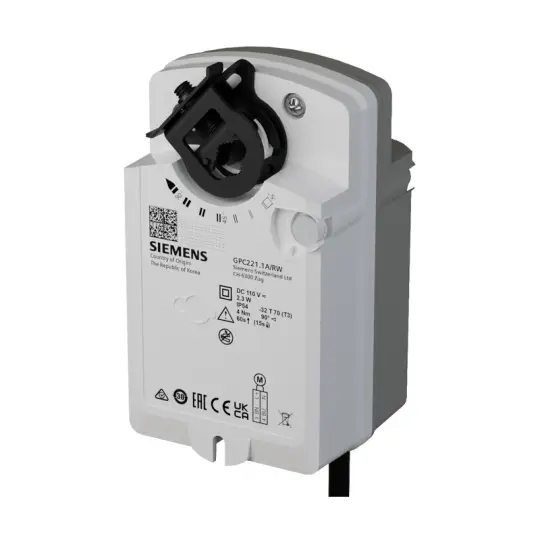 Siemens GPC221.1A/RW - Demiryolu araçları için hava damper motorları