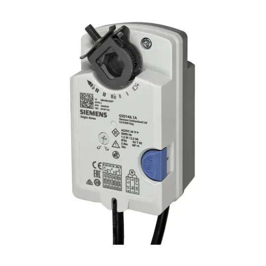 Siemens GSD146.1A - Döner hava damper motorları (AC/DC 24 V)