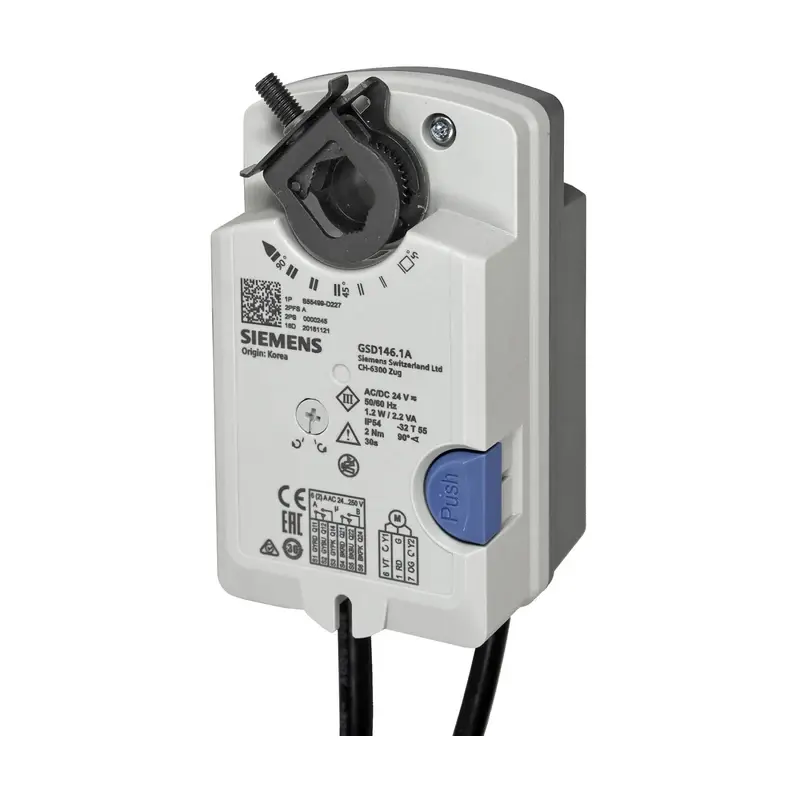 Siemens GSD146.1A - Döner hava damper motorları (AC/DC 24 V) - 1