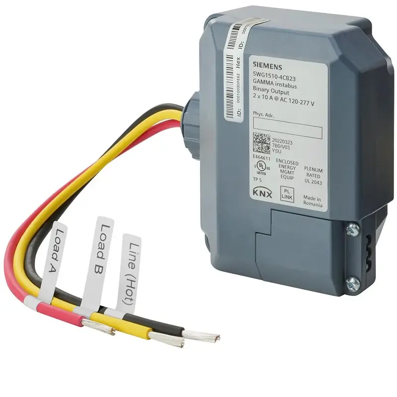 Siemens JB 510C23 - KNX İkili Çıkış (2 x AC 120...277 V) - 1