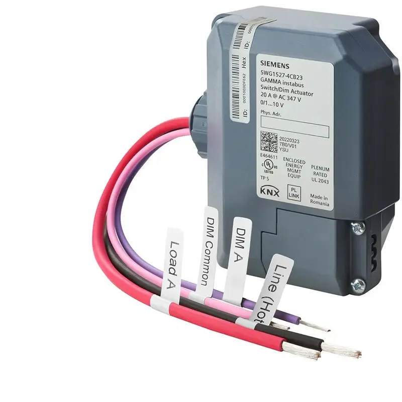 Siemens JB 527C23 - KNX Anahtar/karartma motoru (1 x AC 277 V) - 1