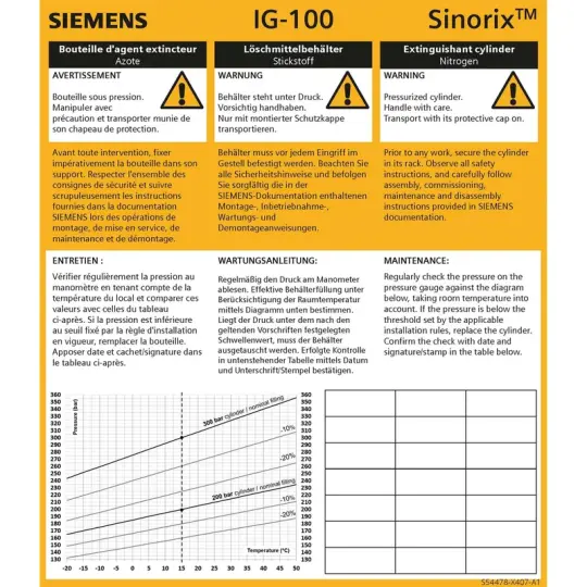 Siemens LAB-I-100 - Instruction tag N2