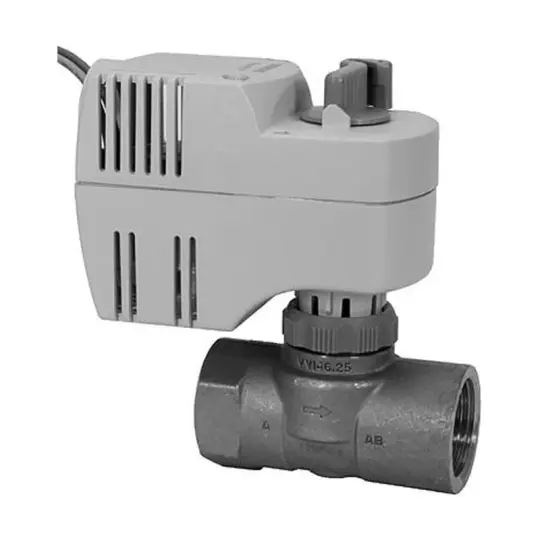Siemens MVI421.20/2 - Açma/kapama 2 yollu zon vanası ve yay geri dönüşlü vana motoru