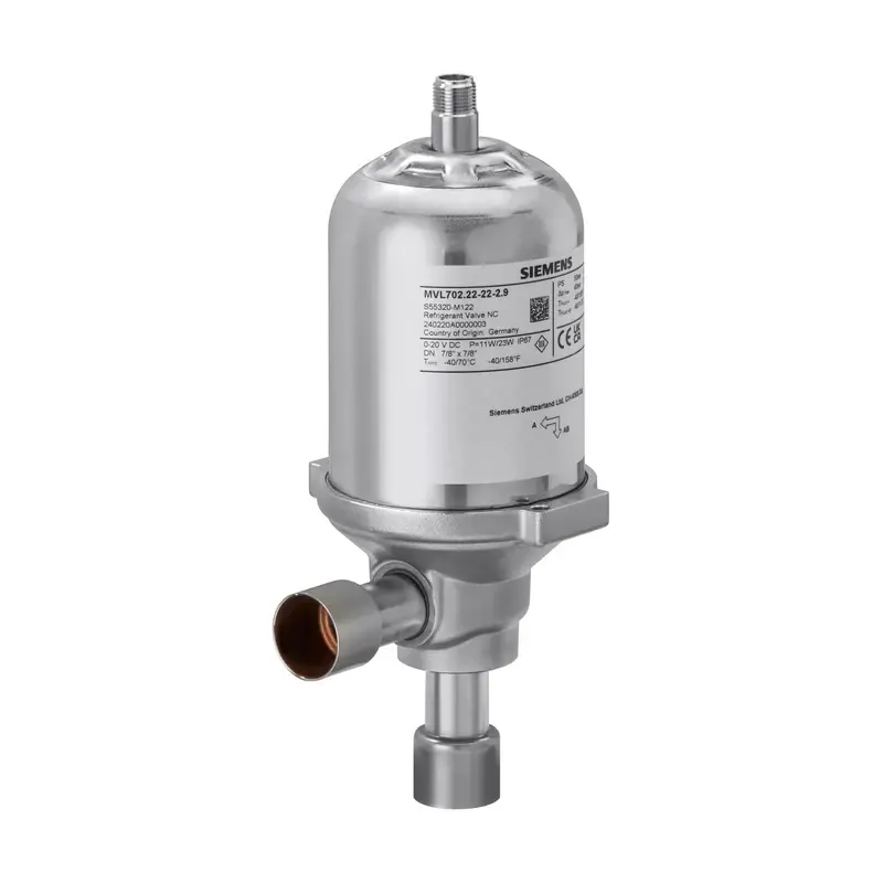 Siemens MVL702.22-22-1.0 - Manyetik aktüatörlü modülasyonlu soğutucu akışkan vanası - 1
