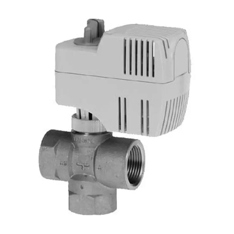 Siemens MXI421.15/2 - Açma/kapama 3 yollu zon vanası ve yay geri dönüşlü vana motoru - 1