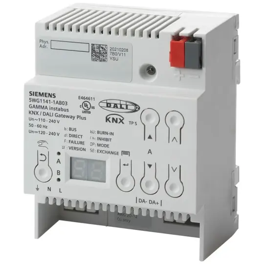 Siemens N 141/03 - KNX/DALI Ağ Geçidi plus, 1 kanal