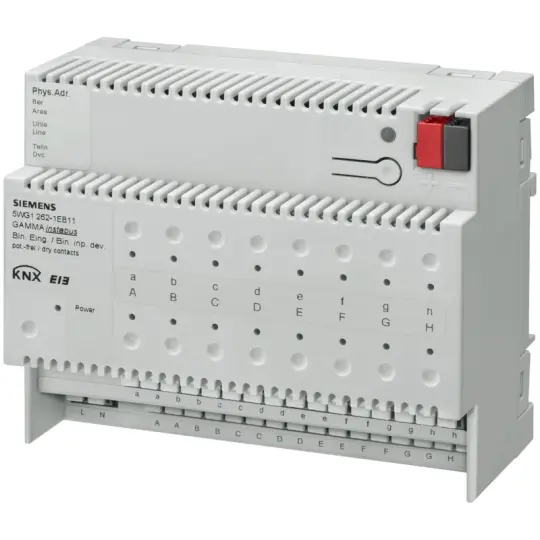 Siemens N 262E11 - KNX İkili giriş cihazı 16 x potansiyelsiz kontak