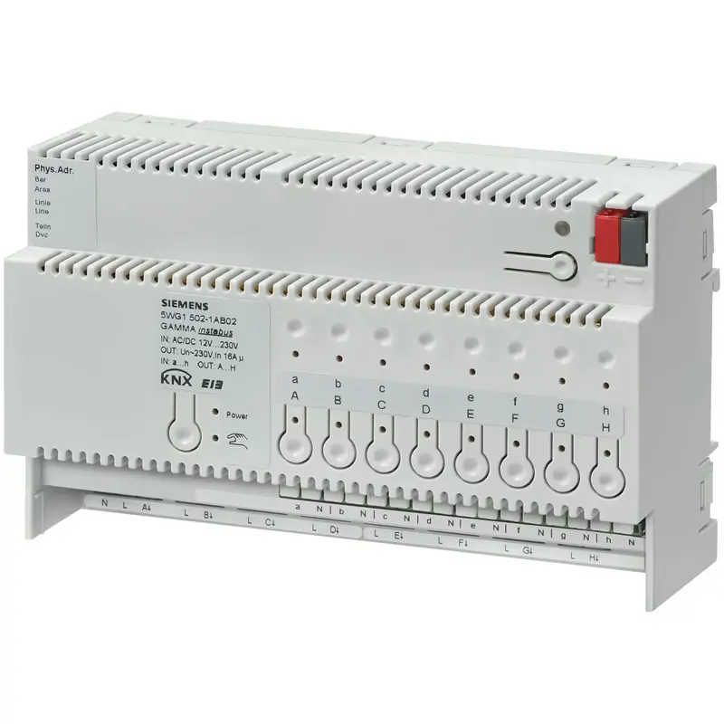 Siemens N 502/02 - KNX Kombi anahtarlama motoru 8 x AC 230 V - 1