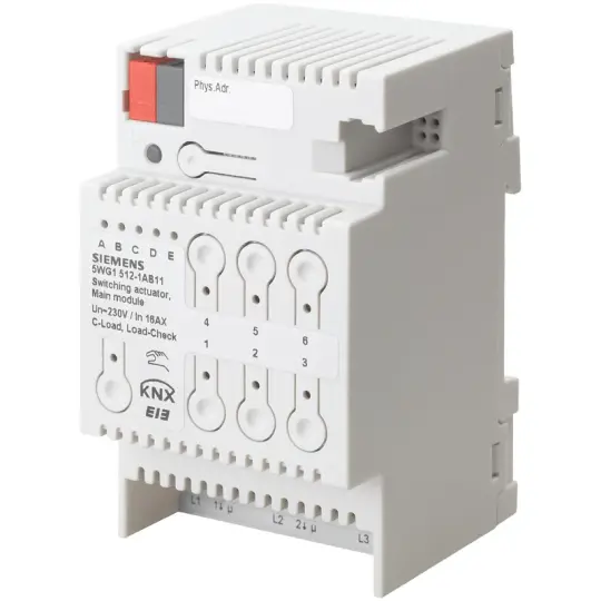 Siemens N 512/11 - KNX Anahtar motoru (ana modül)