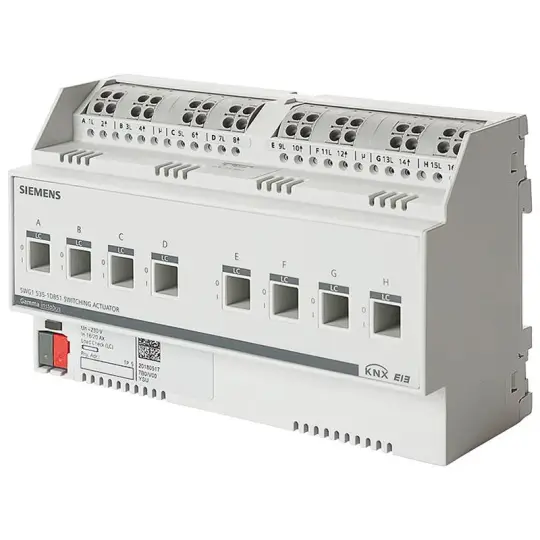 Siemens N 535D51 - KNX Anahtarlama motoru (8 x AC 230 V)