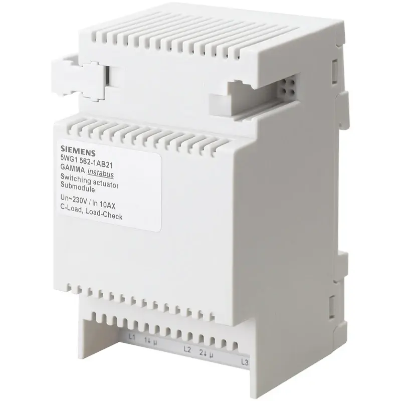 Siemens N 562/21 - KNX Switch motor alt modülü (3 x AC 230/400 V) - 1
