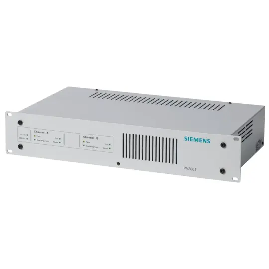 Siemens PV2001-A1 - Sesli Tahliye Güç Amplifikatörü (2x250W)