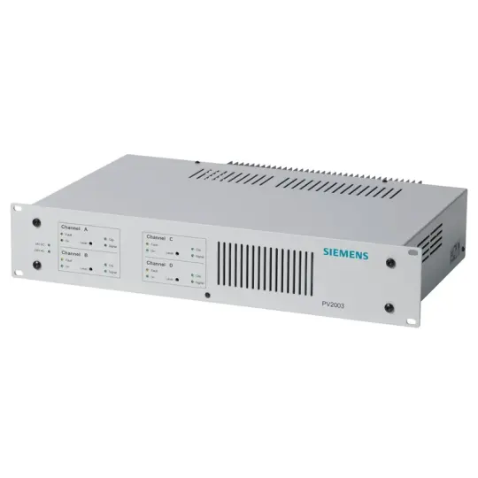 Siemens PV2003-A1 - Sesli Tahliye Güç Amplifikatörü (4x150W)
