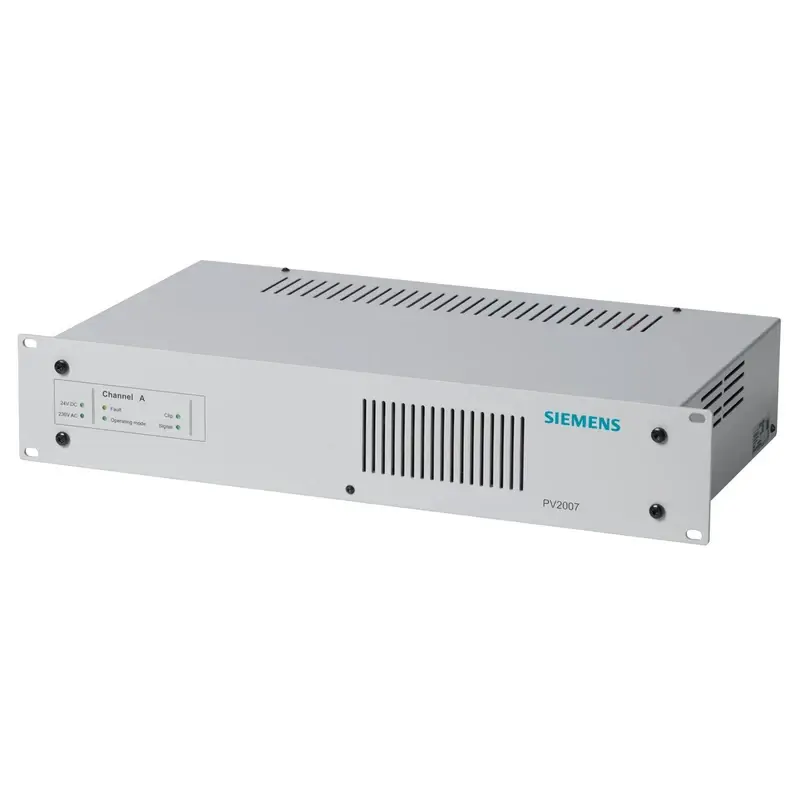 Siemens PV2007-A1 - Sesli Tahliye Güç Amplifikatörü (1x250W) - 1