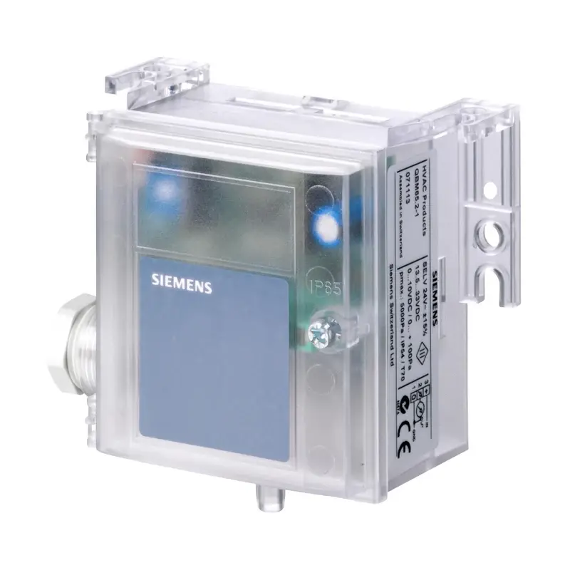 Siemens QBM3020-3 - Hava kanalı fark basınç sensörü, 0…300 Pa - 1