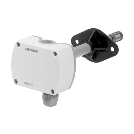 Siemens QFM3160 - Zorlu gereksinimlere yönelik nem ve sıcaklık için kanal sensörü