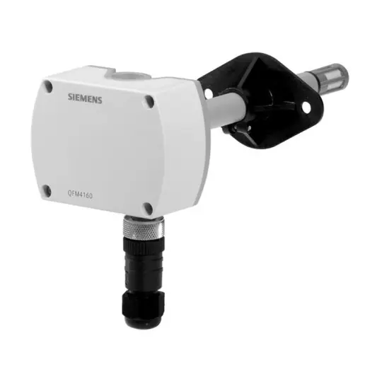 Siemens QFM4160 - Nem (0...10 V) ve sıcaklık (0...10 V) için kalibrasyon sertifikalı kanal sensörü