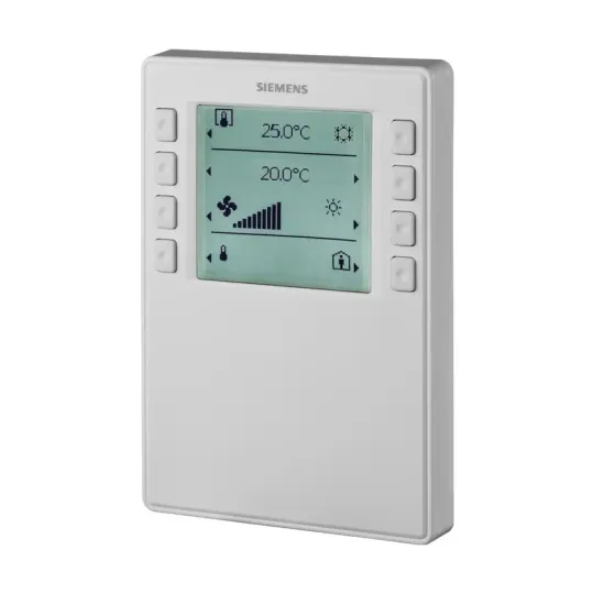 Siemens QMX2.P33 - KNX PL-Link için oda operatör ünitesi