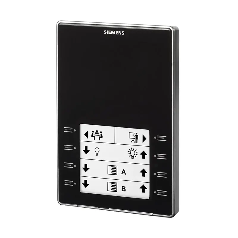 Siemens QMX3.P02-1BSC - Oda ünitesi, KNX, sıcaklık, siyah - 1
