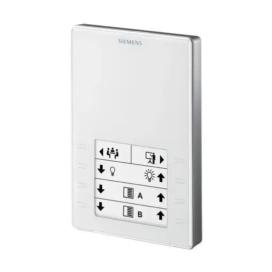 Siemens QMX3.P02 - Oda ünitesi, KNX, sıcaklık, beyaz