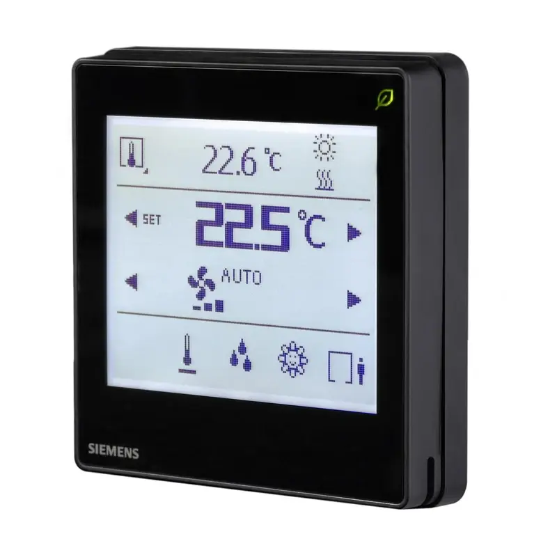 Siemens QMX3.P35H-BSC - Oda Ünitesi, Siyah - 1
