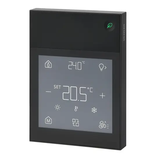 Siemens QMX6.P37-BK - Room unit (KNX)
