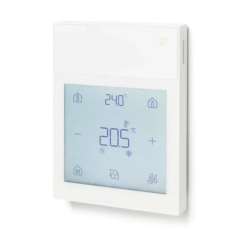 Siemens QMX6.P44 - Oda ünitesi, KNX, sıcaklık ve bağıl nem, beyaz - 1