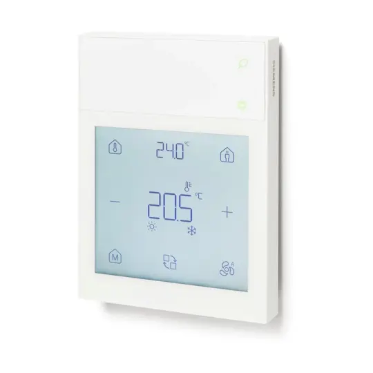 Siemens QMX6.P74 - Oda ünitesi, KNX, sıcaklık, bağıl nem ve CO2, beyaz