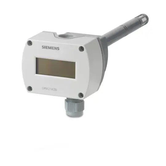 Siemens QPM2162D - Kanal hava kalitesi sensörü CO₂+sıcaklık+bağıl