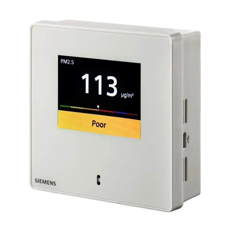 Siemens QSA2700D - İnce toz sensörü +ekran, 0-10V, Modbus - 1
