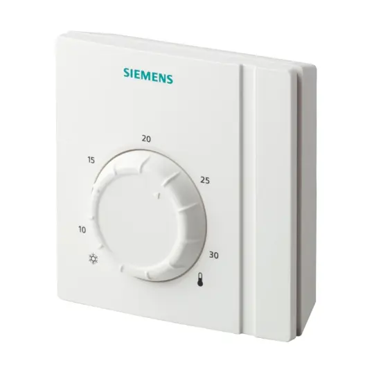 Siemens RAA21 - Elektromekanik oda termostatı, temel model