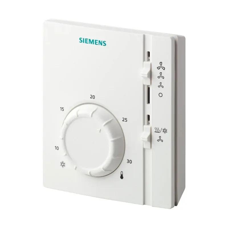 Siemens RAB11.1 - 2 borulu fancoiller için elektromekanik oda termostatı - 1