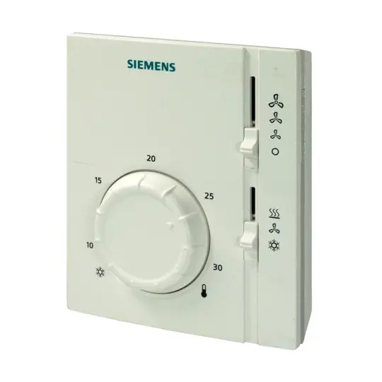 Siemens RAB31.1 - 4 borulu fancoiller için elektromekanik oda termostatı