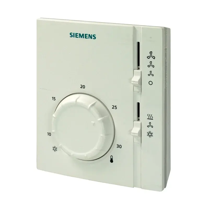 Siemens RAB31.1 - 4 borulu fancoiller için elektromekanik oda termostatı - 1