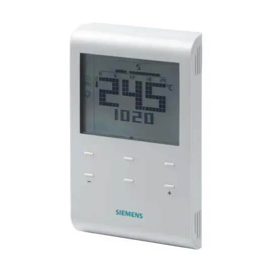 Siemens RDE100.1RF - Otomatik zamanlayıcılı kablosuz oda termostatı