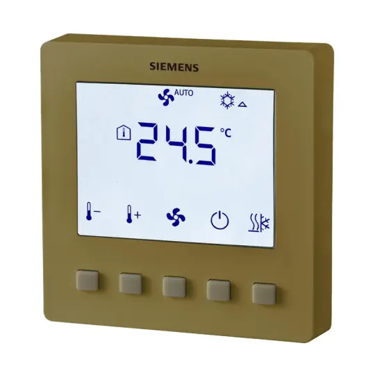 Siemens RDF510/BP.VG - Oda Termostatı Altın