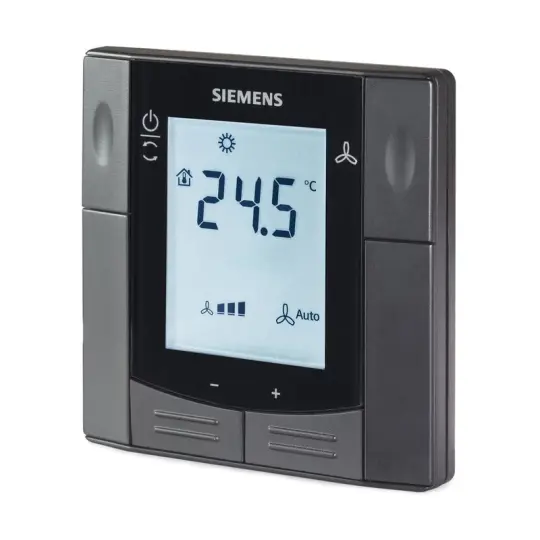 Siemens RDF600KN/VB - FCU Oda Termostatı (KNX, Siyah)